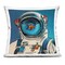 Stupell Industries Goldfish Astronaut Suit Decorative Printed Pillow design by Kamdon Kreations, 18 x 7 x 18